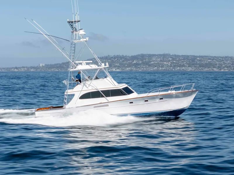 Slide: The Image of Merritt Yachts 55 Convertible 1981 - 48