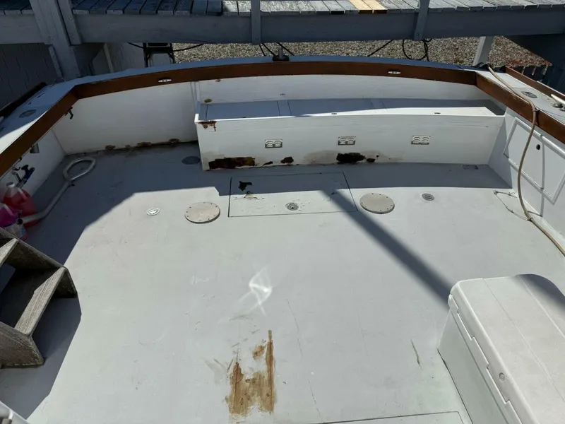 Slide: The Image of Custom 42’ Flybridge Cruiser 1967 - 10