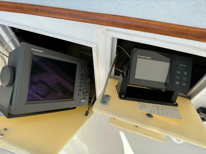 Slide: The Image of Custom 42’ Flybridge Cruiser 1967 - 17