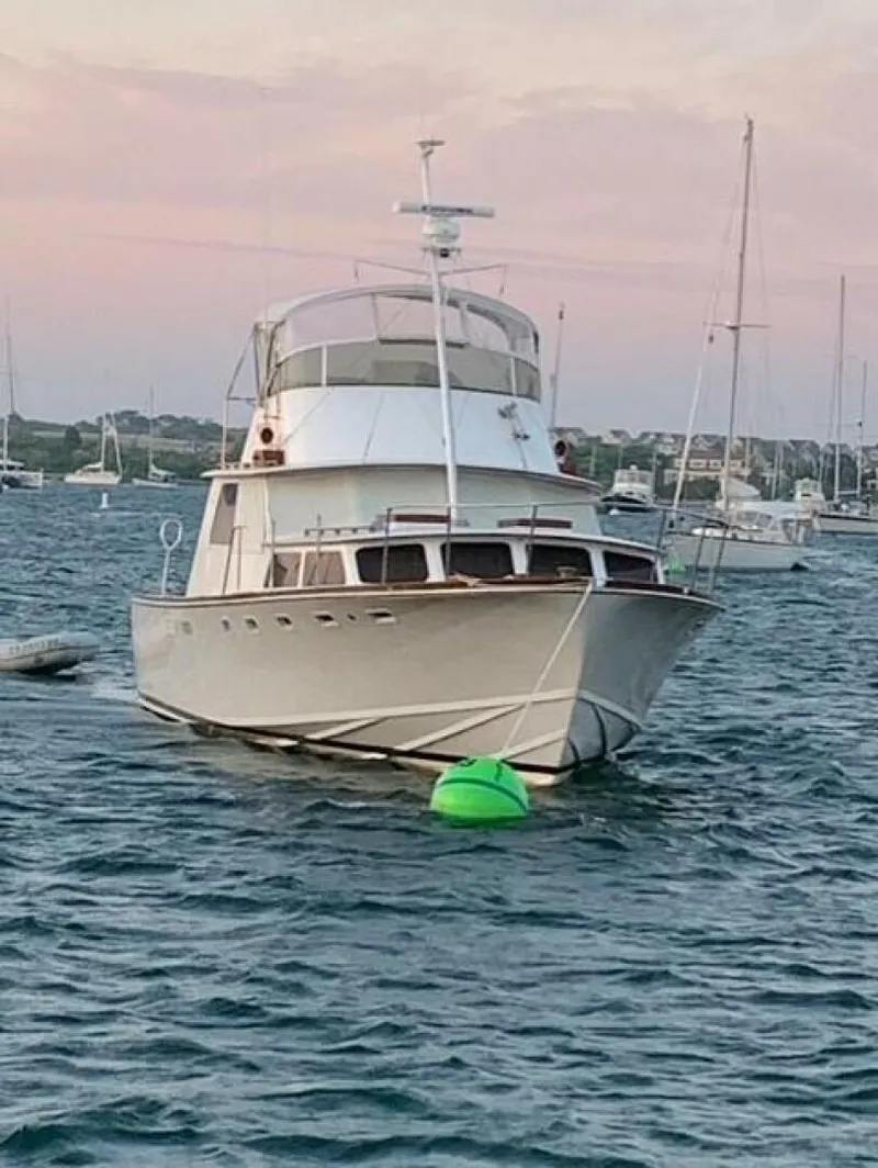 Slide: The Image of Custom 42’ Flybridge Cruiser 1967 - 2