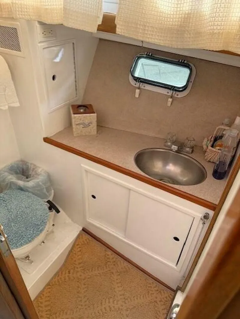Slide: The Image of Custom 42’ Flybridge Cruiser 1967 - 30