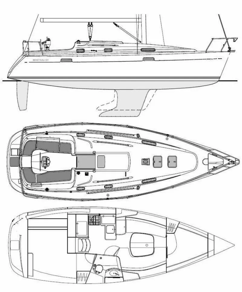 Slide: The Image of Beneteau Oceanis 331 2001 - 13