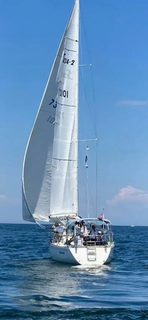 Slide: The Image of Sabre 34 Mark II 1987 - 2