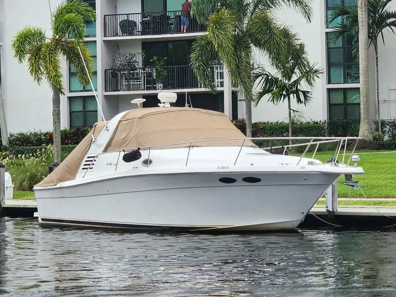Slide: The Image of Sea Ray 330 Express Cruiser 2000 - 10