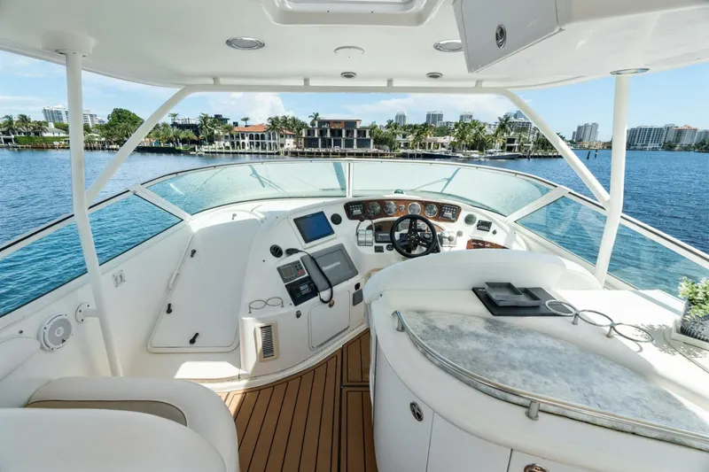 Slide: The Image of Sea Ray 540 Cockpit Motor Yacht 2001 - 16