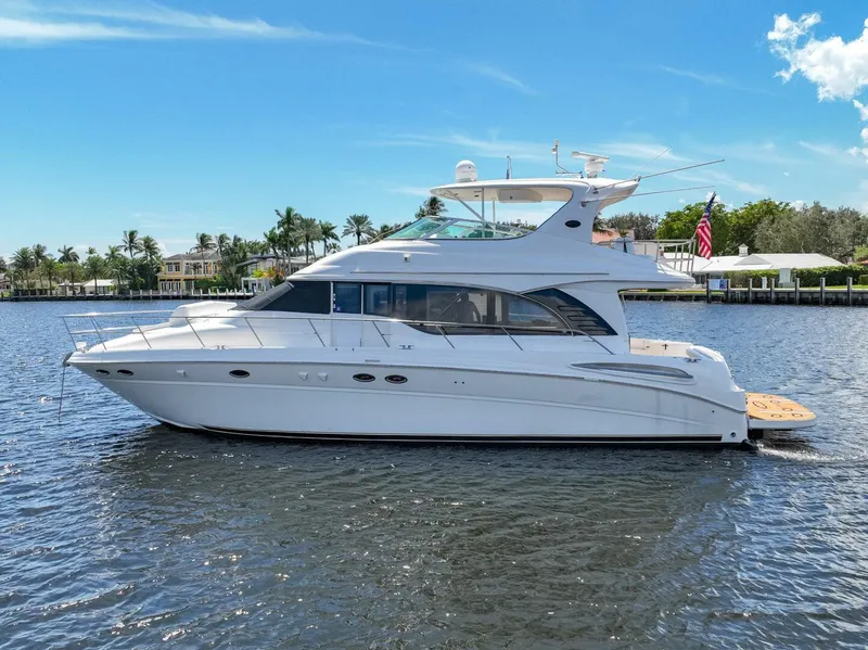 Slide: The Image of Sea Ray 540 Cockpit Motor Yacht 2001 - 3