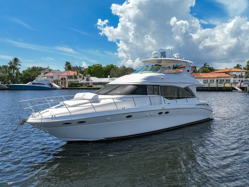 Slide: The Image of Sea Ray 540 Cockpit Motor Yacht 2001 - 6