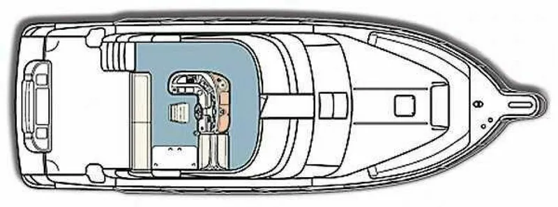 Slide: The Image of Sea Ray 450 Express Bridge 2000 - 59