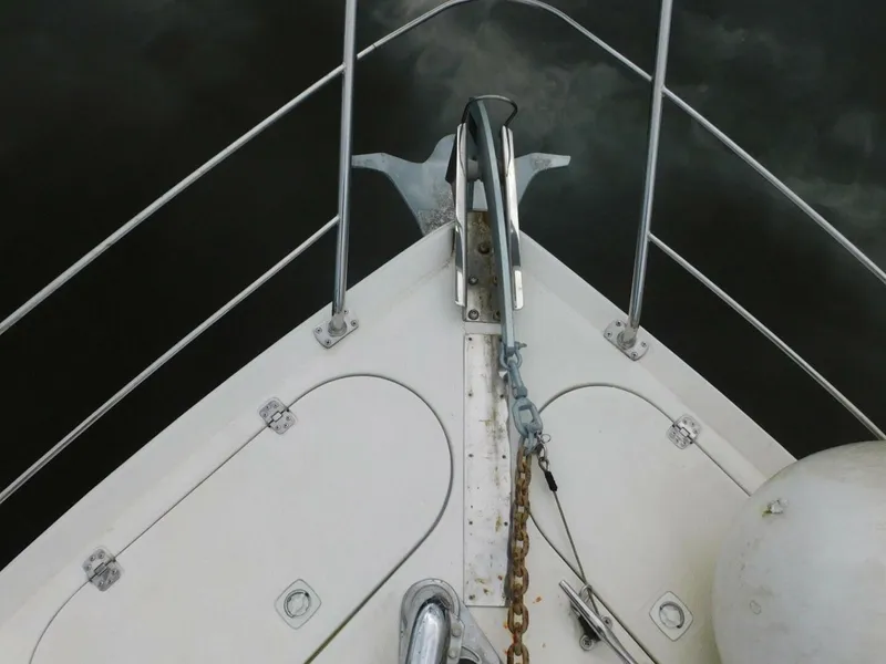 Slide: The Image of Carver Yachts 570 Voyager Pilothouse 2002 - 35