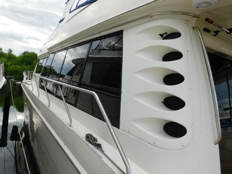 Slide: The Image of Carver Yachts 570 Voyager Pilothouse 2002 - 41