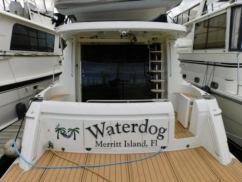 Slide: The Image of Carver Yachts 570 Voyager Pilothouse 2002 - 56