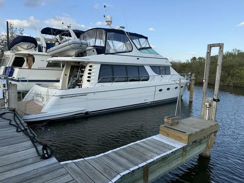 Slide: The Image of Carver Yachts 570 Voyager Pilothouse 2002 - 65
