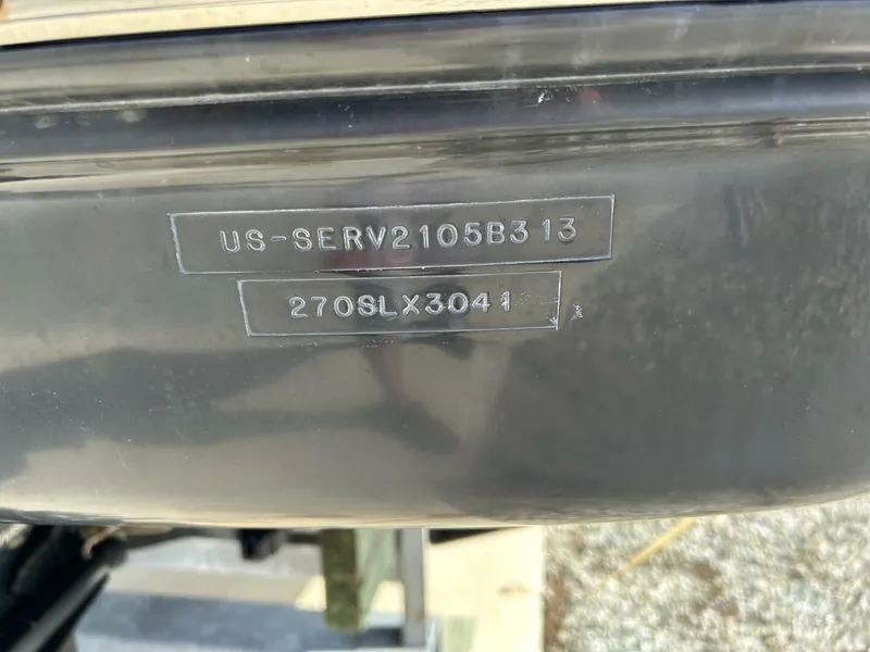 Slide: The Image of Sea Ray 270 SLX 2013 - 13