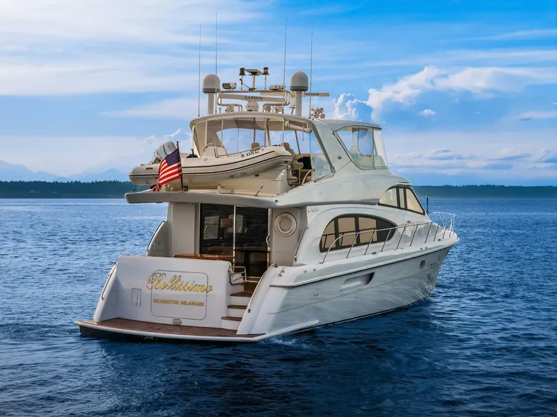 Slide: The Image of Hatteras Cockpit Motoryacht 2001 - 27