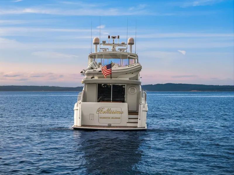 Slide: The Image of Hatteras Cockpit Motoryacht 2001 - 28