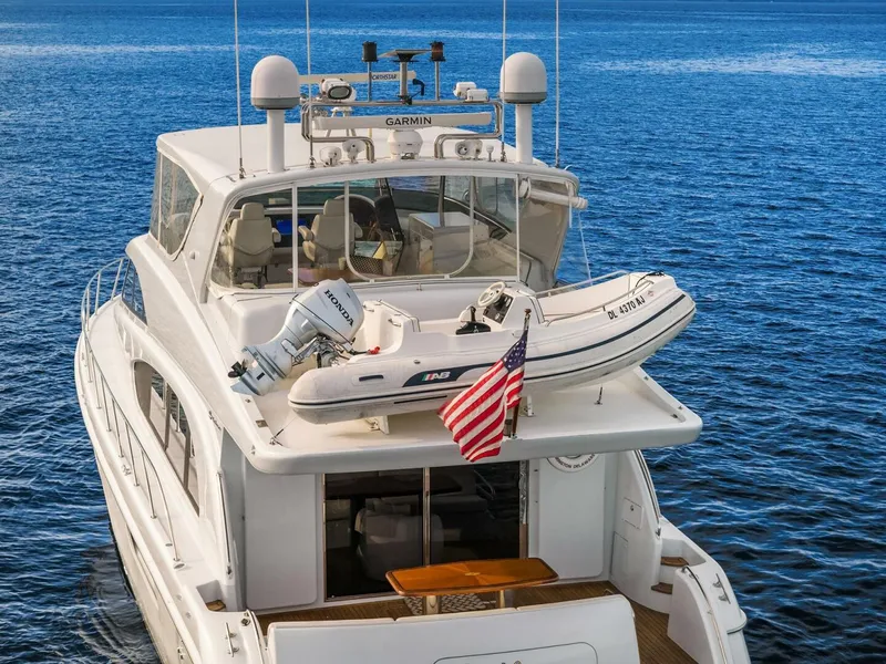 Slide: The Image of Hatteras Cockpit Motoryacht 2001 - 29