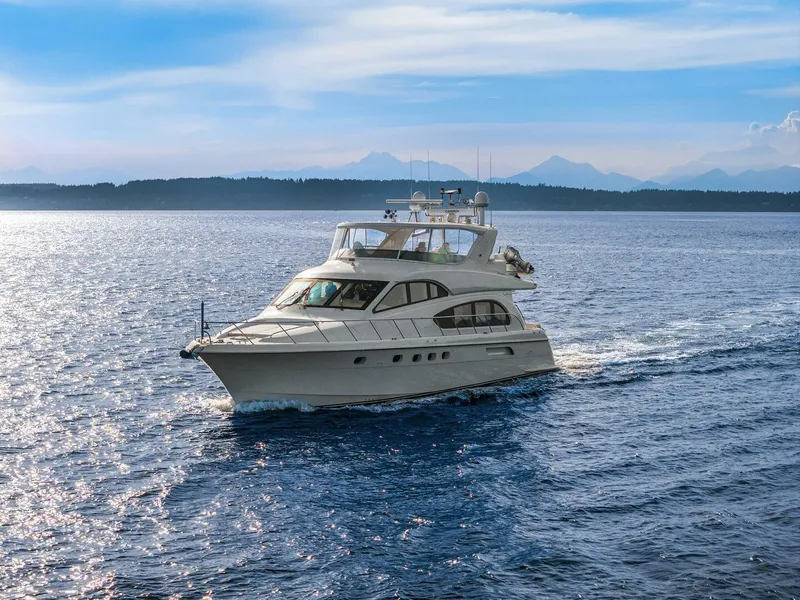 Slide: The Image of Hatteras Cockpit Motoryacht 2001 - 32