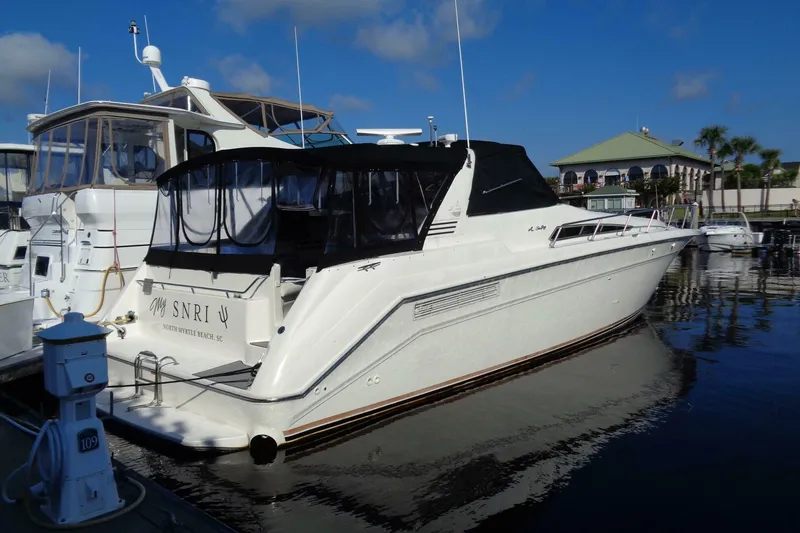 Slide: The Image of Sea Ray 480 Sundancer 1991 - 8