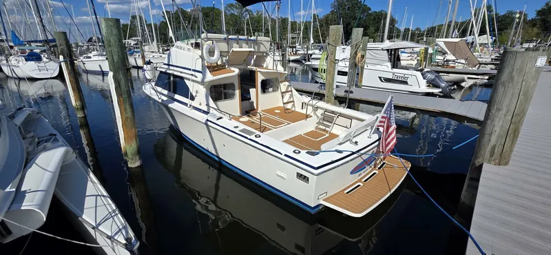 Slide: The Image of Bertram 28 Flybridge 1983 - 2