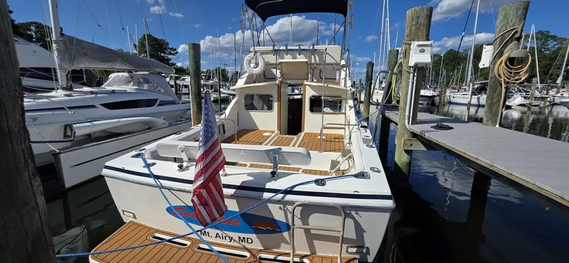 Slide: The Image of Bertram 28 Flybridge 1983 - 4