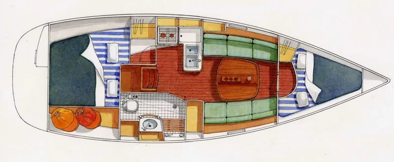 Slide: The Image of Beneteau Oceanis 323 2006 - 34