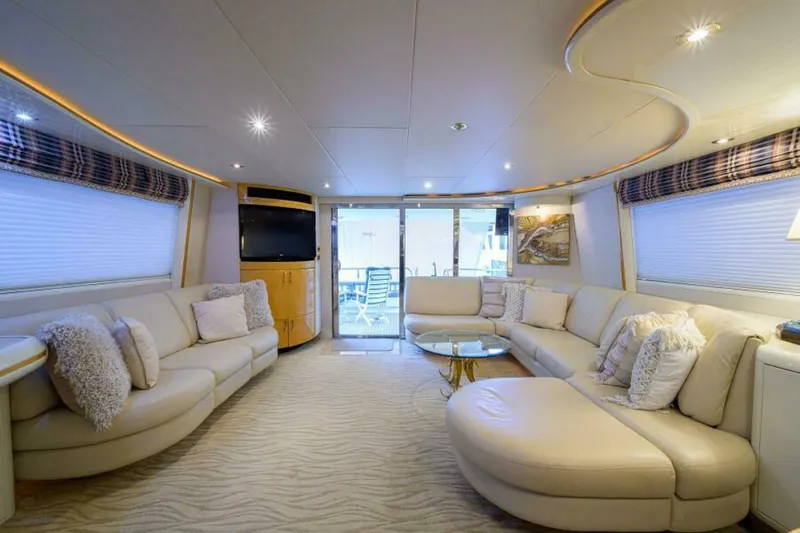 Slide: The Image of Lazzara 80 Cockpit Motoryacht 1998 - 4