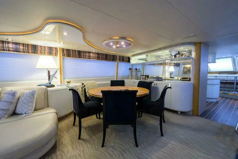Slide: The Image of Lazzara 80 Cockpit Motoryacht 1998 - 5