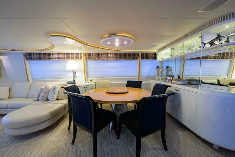 Slide: The Image of Lazzara 80 Cockpit Motoryacht 1998 - 6