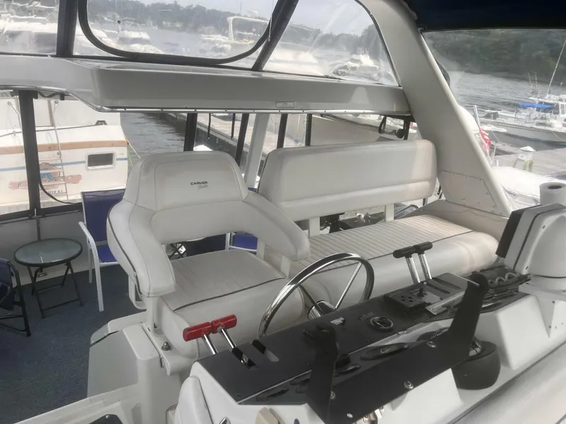 Slide: The Image of Carver Yachts Aft Cabin Motor Yacht 1994 - 11