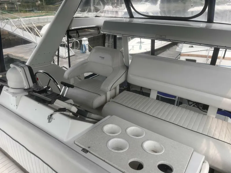 Slide: The Image of Carver Yachts Aft Cabin Motor Yacht 1994 - 12