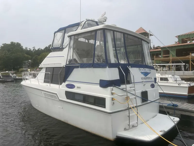 Slide: The Image of Carver Yachts Aft Cabin Motor Yacht 1994 - 2