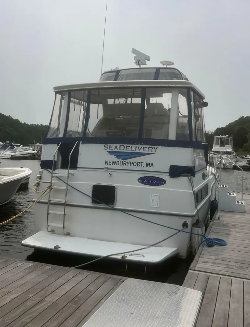 Slide: The Image of Carver Yachts Aft Cabin Motor Yacht 1994 - 6