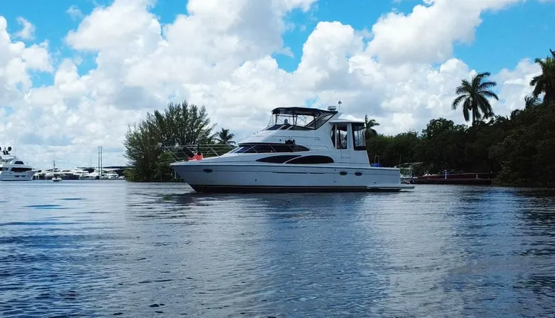 Slide: The Image of Carver Yachts 444 Cockpit Motor Yacht 2005 - 2