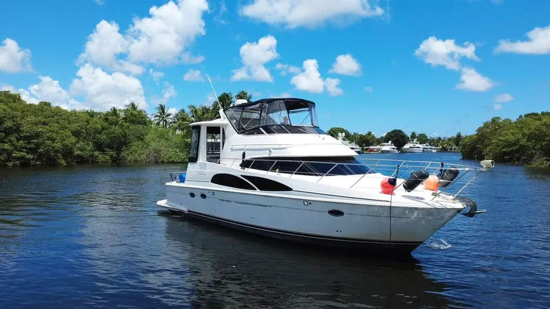 Slide: The Image of Carver Yachts 444 Cockpit Motor Yacht 2005 - 6