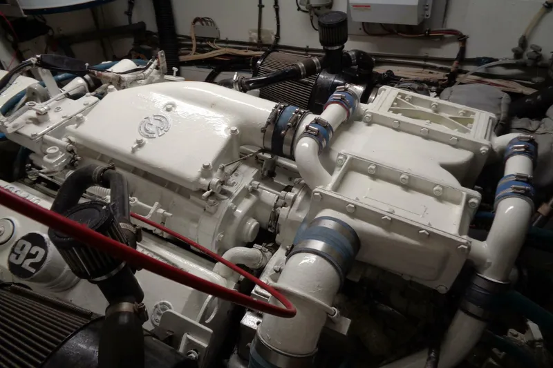 Slide: The Image of Hatteras 70 Cockpit Motor Yacht 1987 - 107