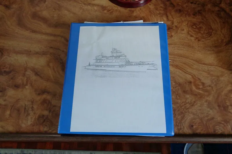 Slide: The Image of Hatteras 70 Cockpit Motor Yacht 1987 - 118