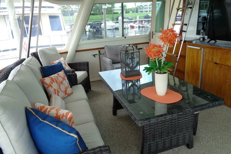 Slide: The Image of Hatteras 70 Cockpit Motor Yacht 1987 - 20