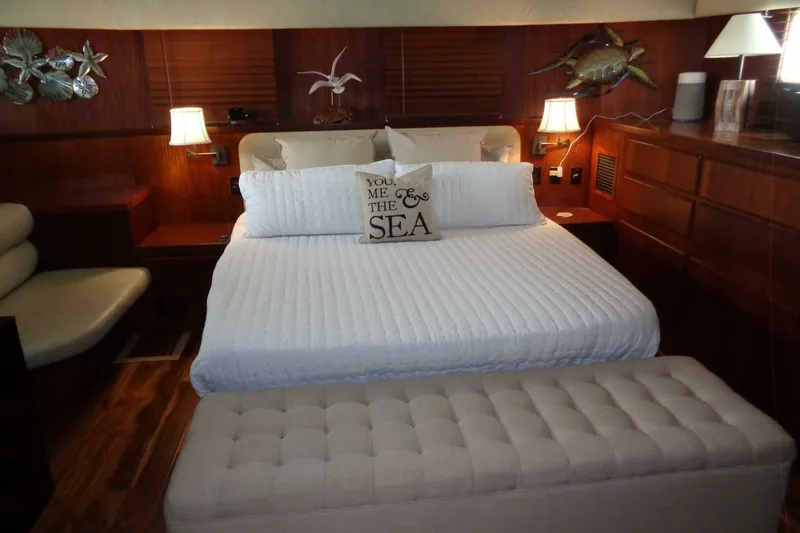 Slide: The Image of Hatteras 70 Cockpit Motor Yacht 1987 - 83