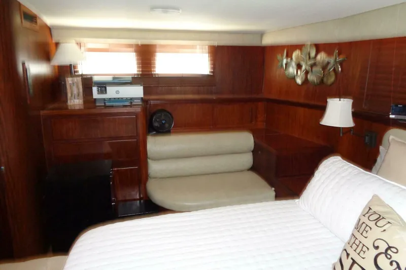 Slide: The Image of Hatteras 70 Cockpit Motor Yacht 1987 - 87