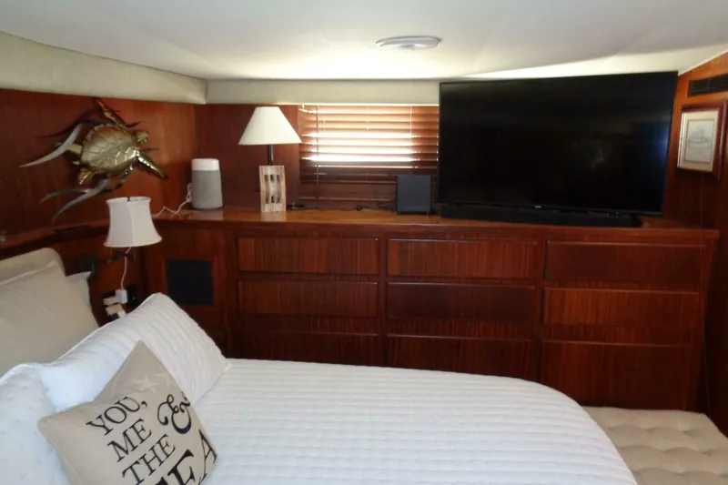 Slide: The Image of Hatteras 70 Cockpit Motor Yacht 1987 - 88