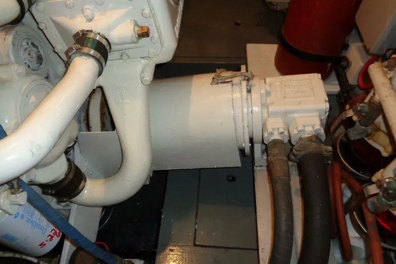 Slide: The Image of Hatteras 70 Cockpit Motor Yacht 1987 - 97
