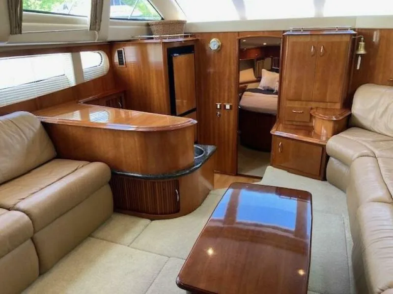Slide: The Image of Carver Yachts 396 Aft Cabin MY 2003 - 10