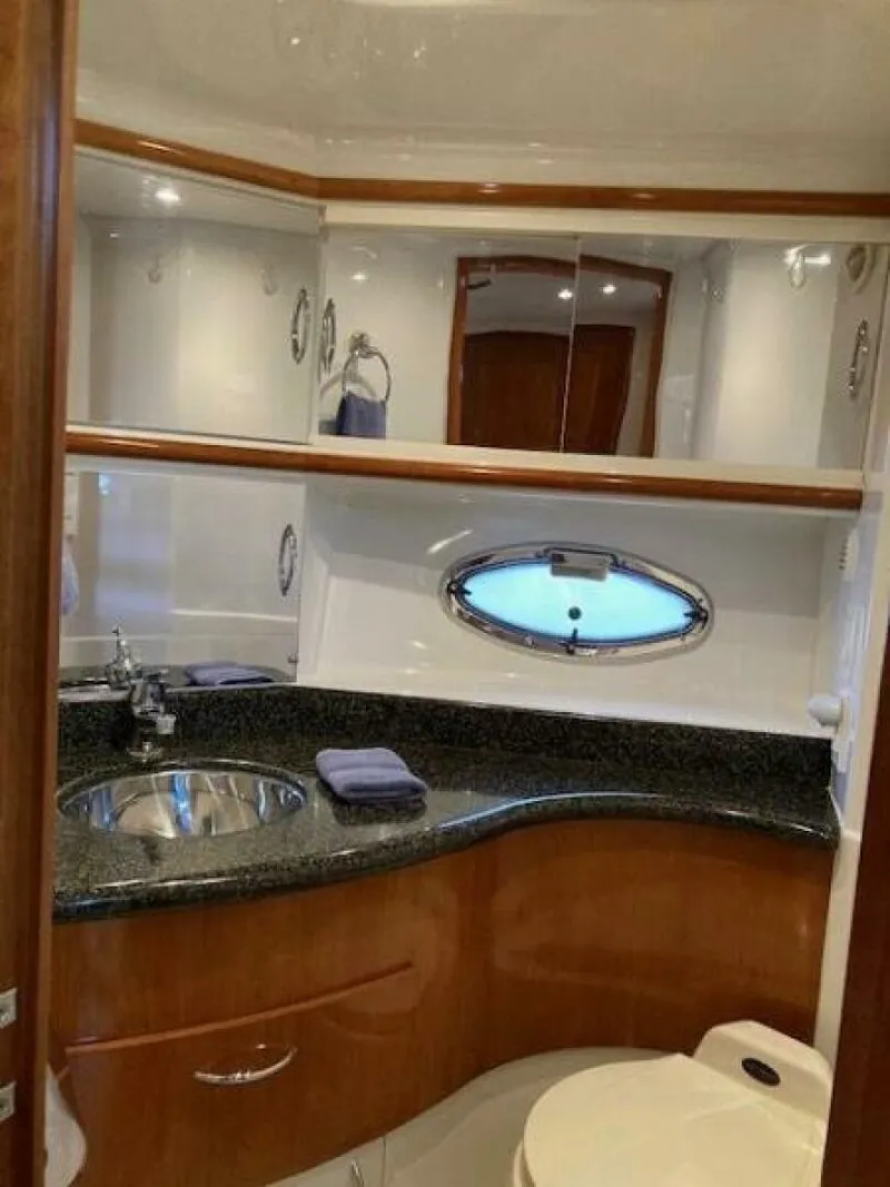 Slide: The Image of Carver Yachts 396 Aft Cabin MY 2003 - 15