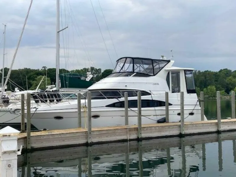 Slide: The Image of Carver Yachts 396 Aft Cabin MY 2003 - 3