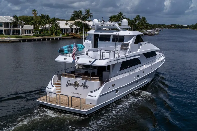Slide: The Image of Ocean Alexander 78 Pilothouse 2005 - 13