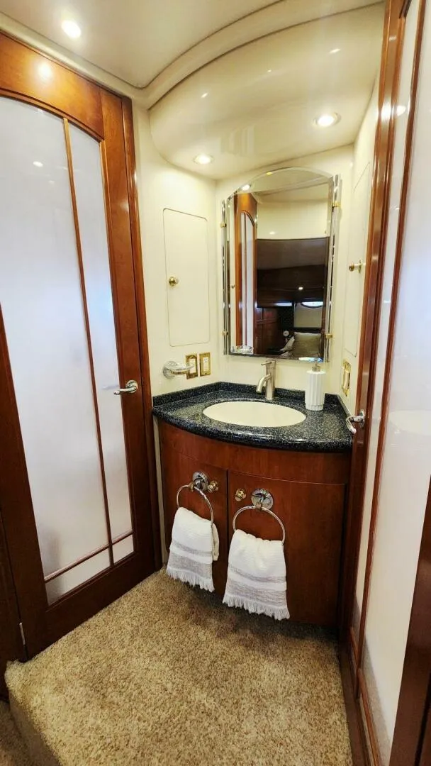 Slide: The Image of Carver Yachts 530 Voyager Pilothouse 1999 - 46