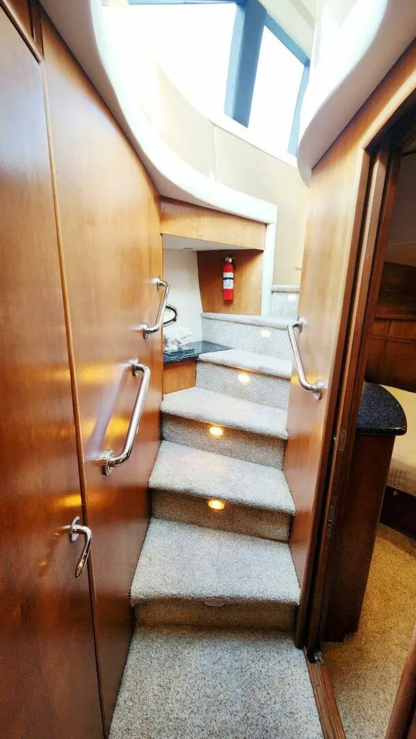 Slide: The Image of Carver Yachts 530 Voyager Pilothouse 1999 - 59