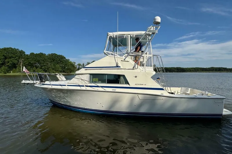 Slide: The Image of Bertram 33 Sport Fisherman 1987 - 2
