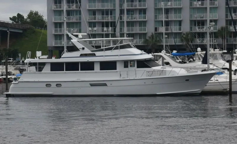 The Image of Hatteras 74 Sportdeck 1998 - 0