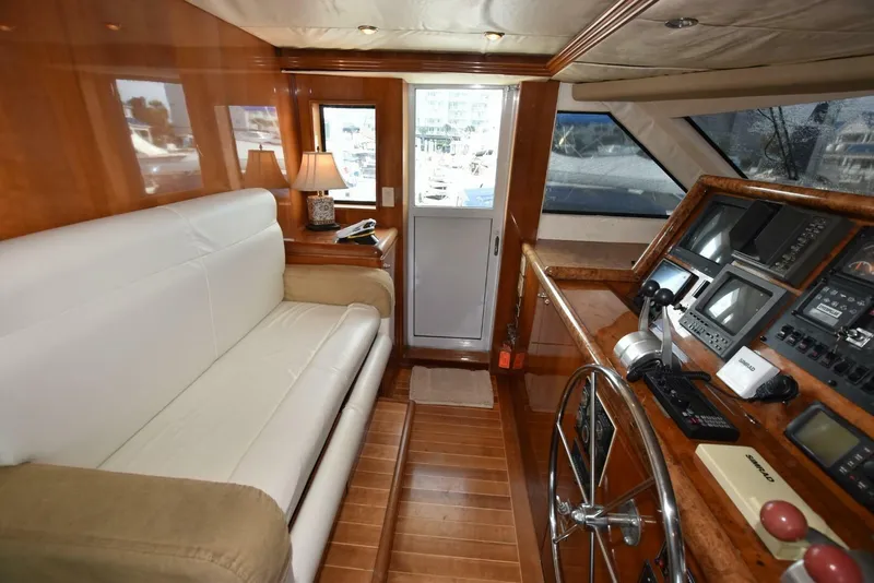Slide: The Image of Hatteras 74 Sportdeck 1998 - 23